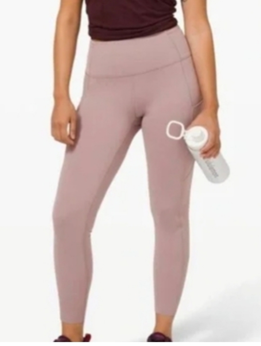 🖤 Lululemon Fast and Free Tight II 25” Nulux – Violet Verbena (Lavender)